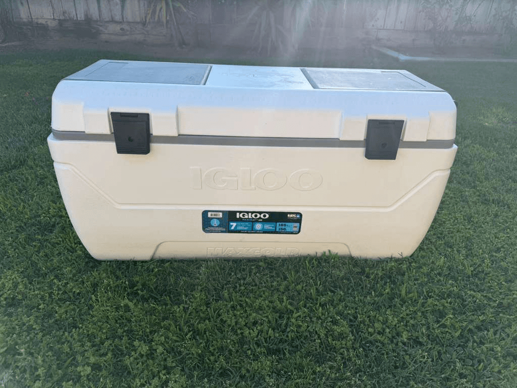 White Ice Chest